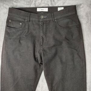 Brax Pants‎ Mens 32x32 Fits 30x27 Gray Cooper Fancy 5 Pocket Chino Work School